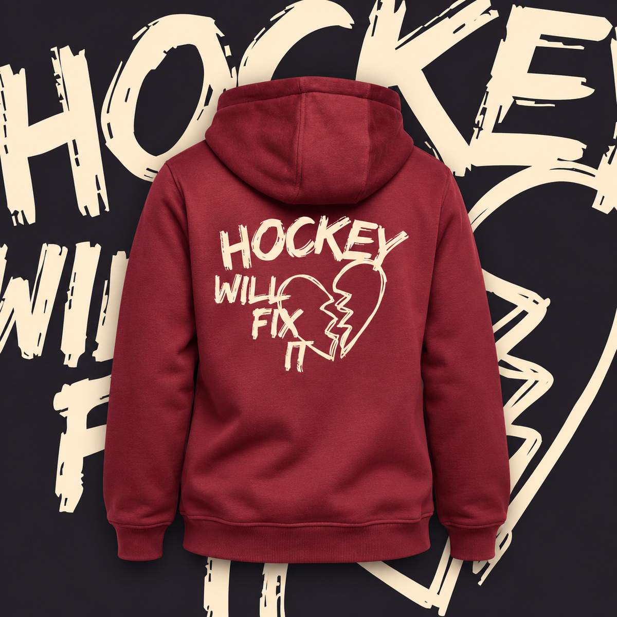 Hockey Will Fix It Hoody in 2 Farben
