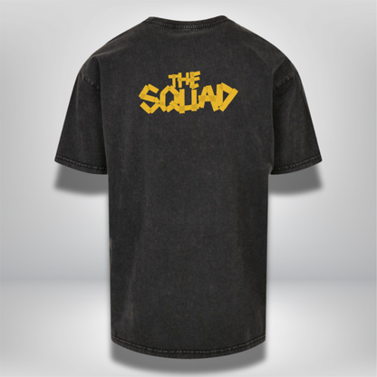 THE SQUAD  "Hockey is Forever" Acid Washed Oversized T-Shirt