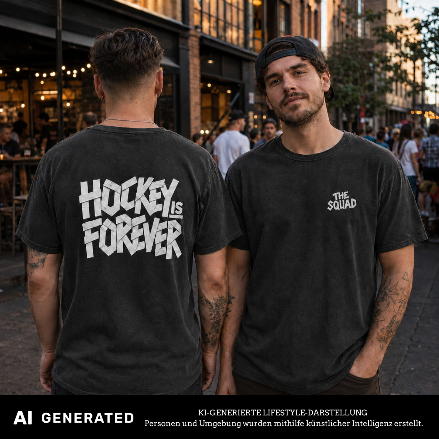 Hockey is Forever Tape Shirt