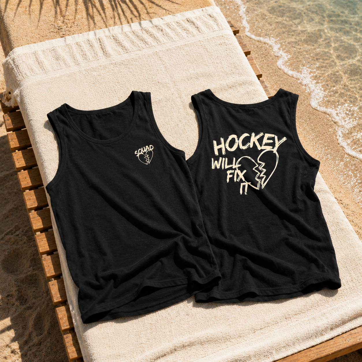 Hockey will fix it Ladies Oversized Tanktop
