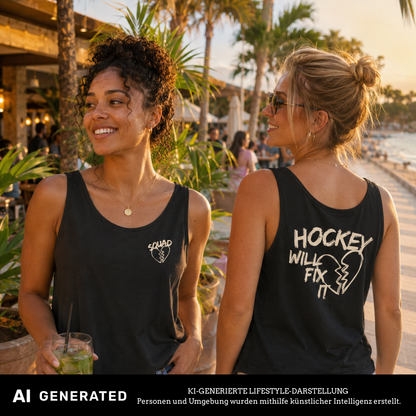 Hockey will fix it Ladies Oversized Tanktop
