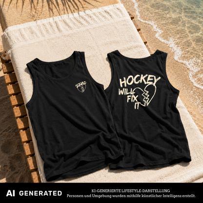 Hockey will fix it Ladies Oversized Tanktop
