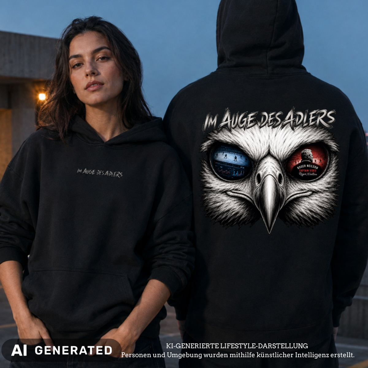 Im Auge des Adlers Hoody Florian Keinz X The Squad