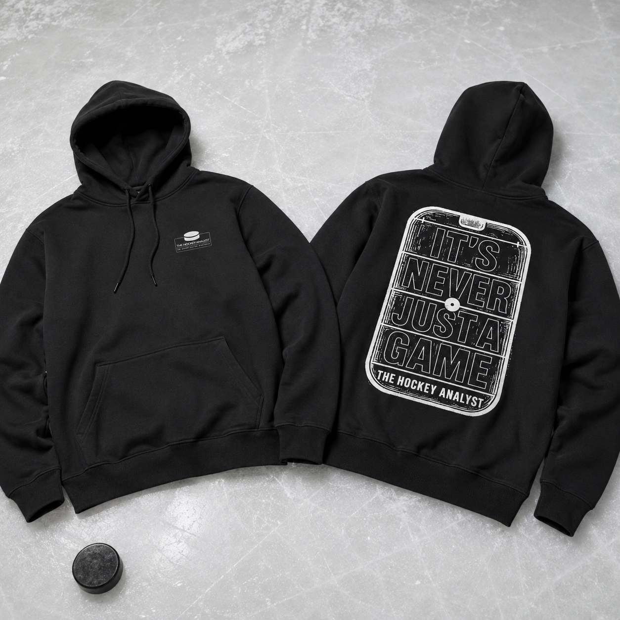 It´s Never Just A Game Hoody The Hockey Analyst X The Squad