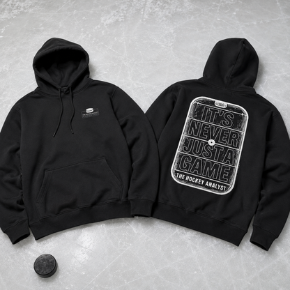 It´s Never Just A Game Hoody The Hockey Analyst X The Squad