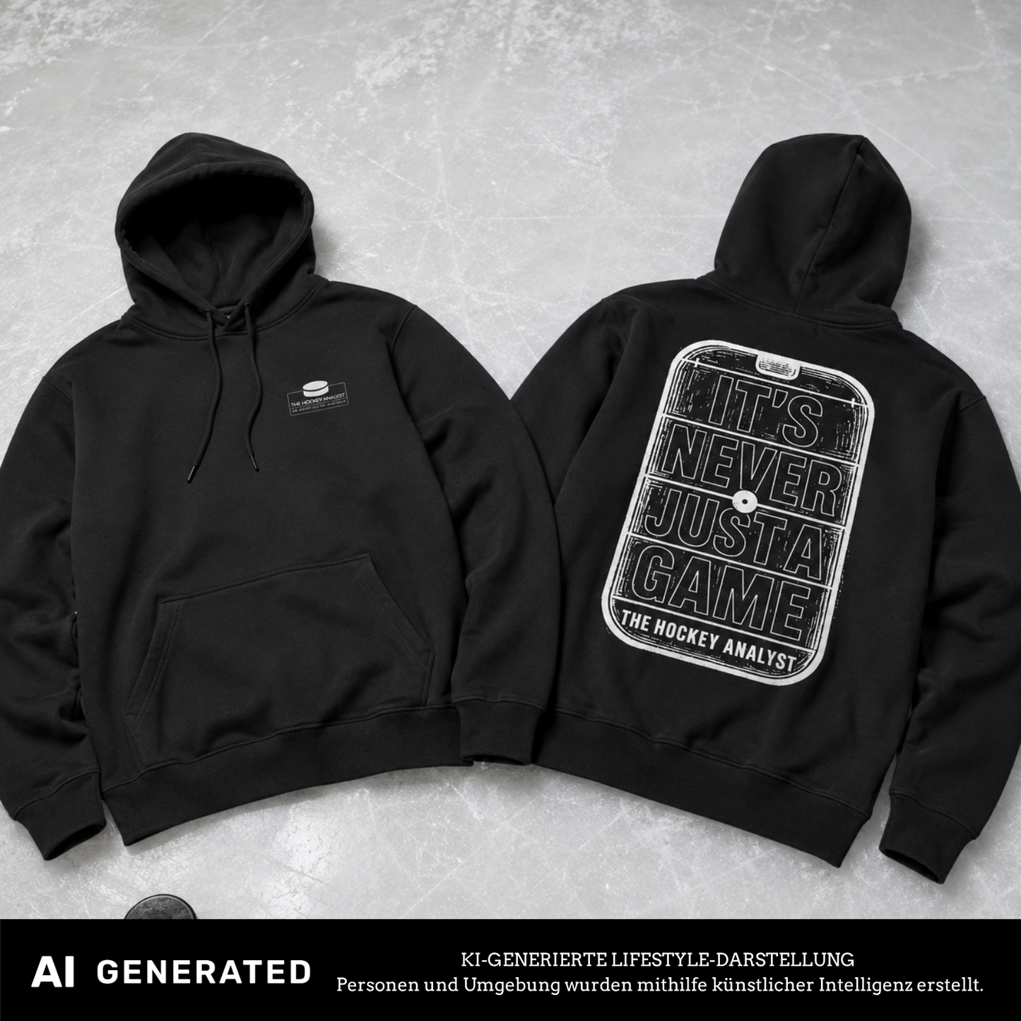 It´s Never Just A Game Hoody The Hockey Analyst X The Squad
