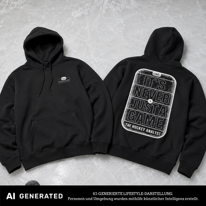 It´s Never Just A Game Hoody The Hockey Analyst X The Squad