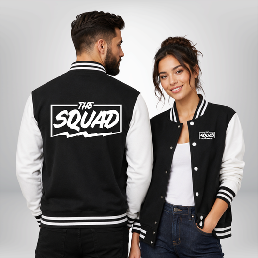 "JOIN THE SQUAD" The Squad Hockey College / Varsity Jacke