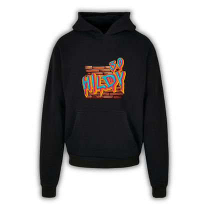 Jake Hildebrand "Hildy" Ultra Heavy Oversize Hoodie Schwarz