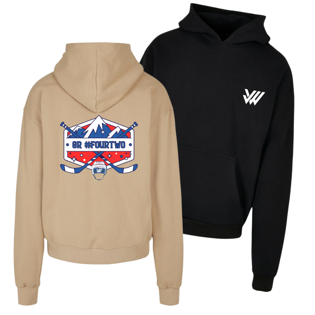 Jamal Watson "Fourtwo" Ultra Heavy Oversized Hoodie