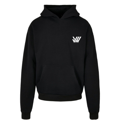 Jamal Watson "Fourtwo" Ultra Heavy Oversized Hoodie schwarz front