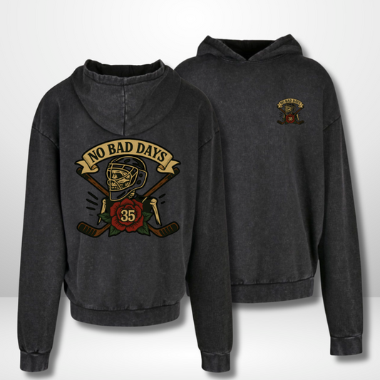 Jerry Kuhn "NO BAD DAYS" Oversized Hoody