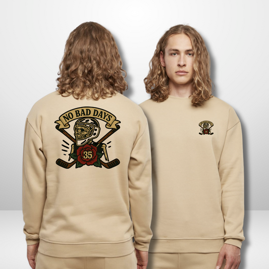 Jerry Kuhn "NO BAD DAYS" Sweat Crewneck