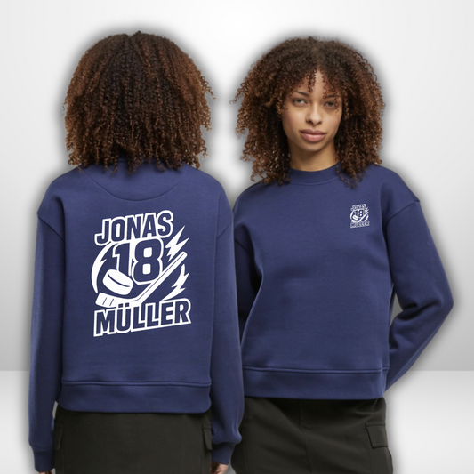 Jonas Müller "Defense18" Ladies Oversized Crewneck