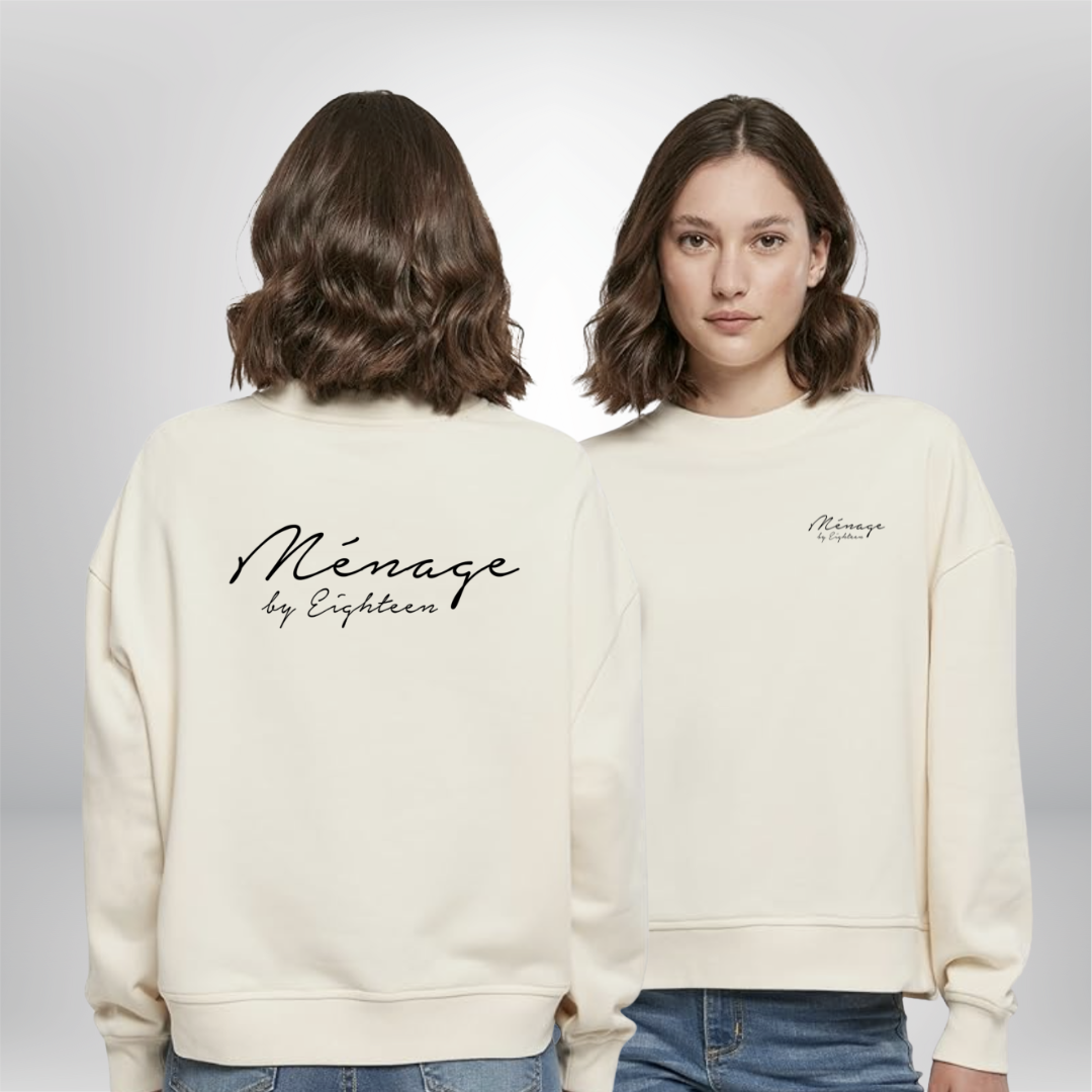 Jonas Müller "Menage by Eighteen"  Ladies Oversized Crewneck