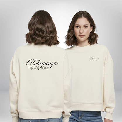 Jonas Müller "Menage by Eighteen"  Ladies Oversized Crewneck