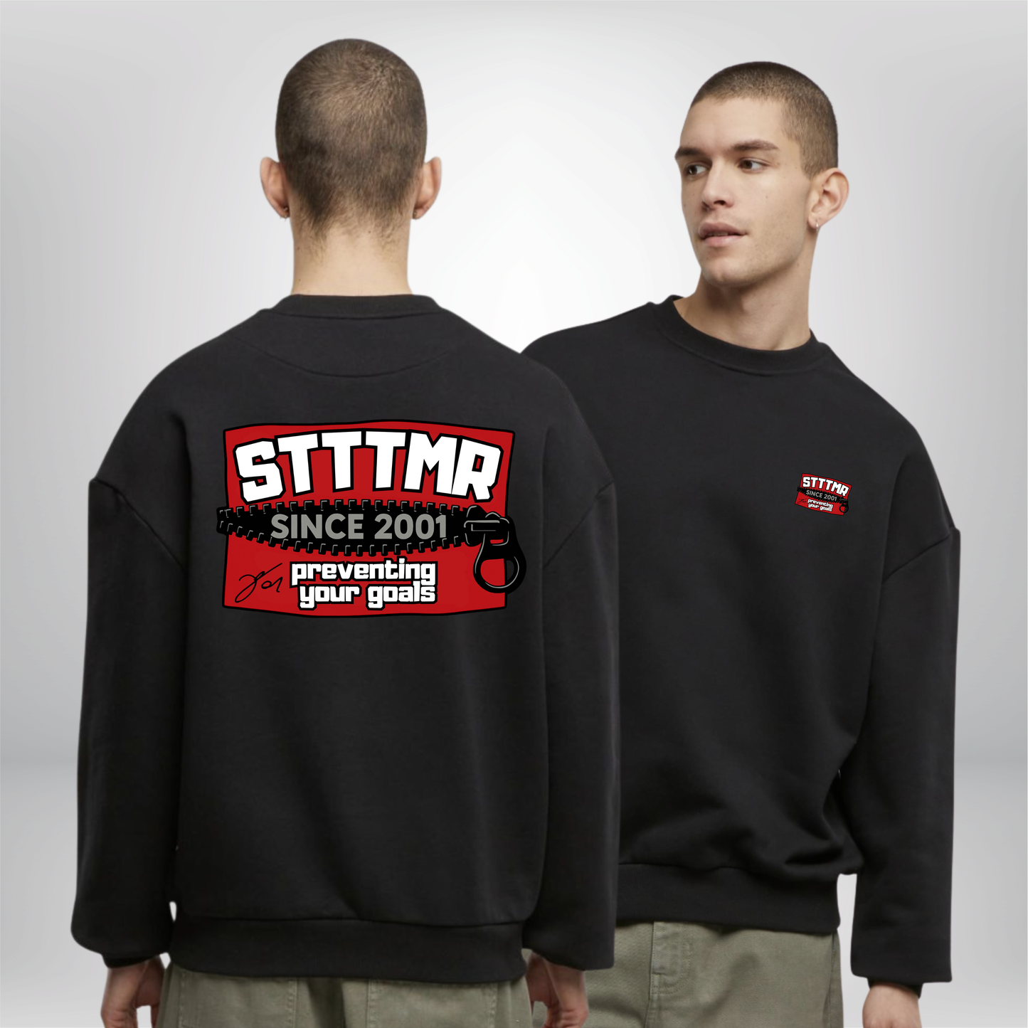 Jonas Stettmer "SHTDWN" Ultra Heavy Cotton Crewneck
