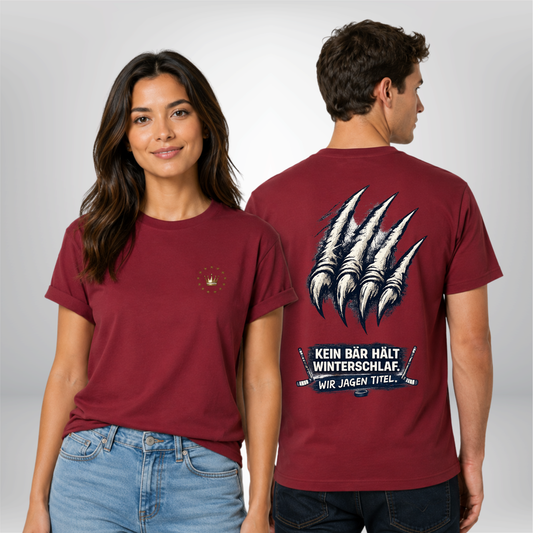 "KEIN BÄR HÄLT WINTERSCHLAF" The Squad Hokey T-Shirt