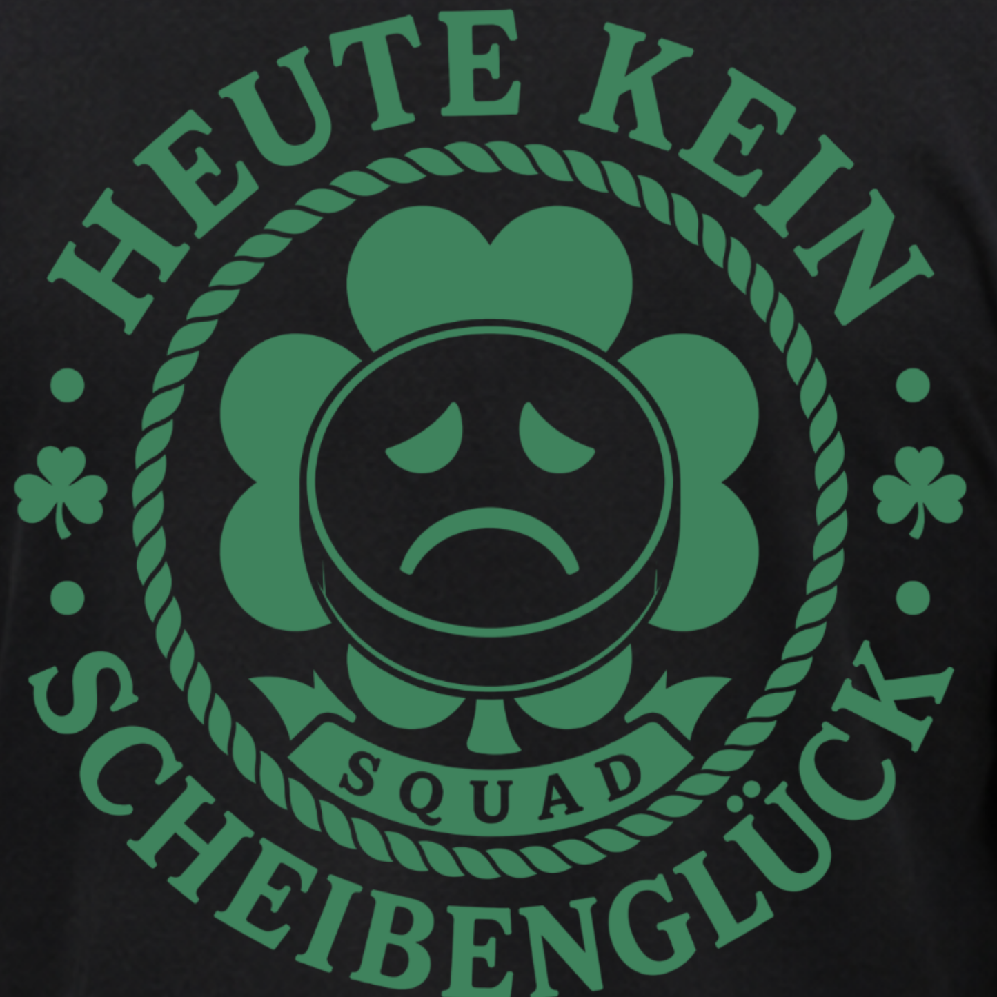 "KEIN SCHEIBENGLÜCK" The Squad Hockey T-Shirt