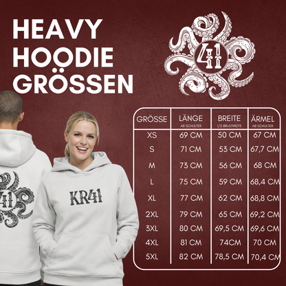"KRAKE41" Kevin Reich x The Squad Heavy Hoody