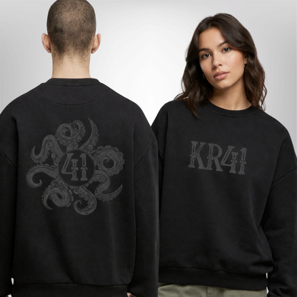 "KRAKE 41" Kevin Reich X The Squad Ultra Heavy Crewneck
