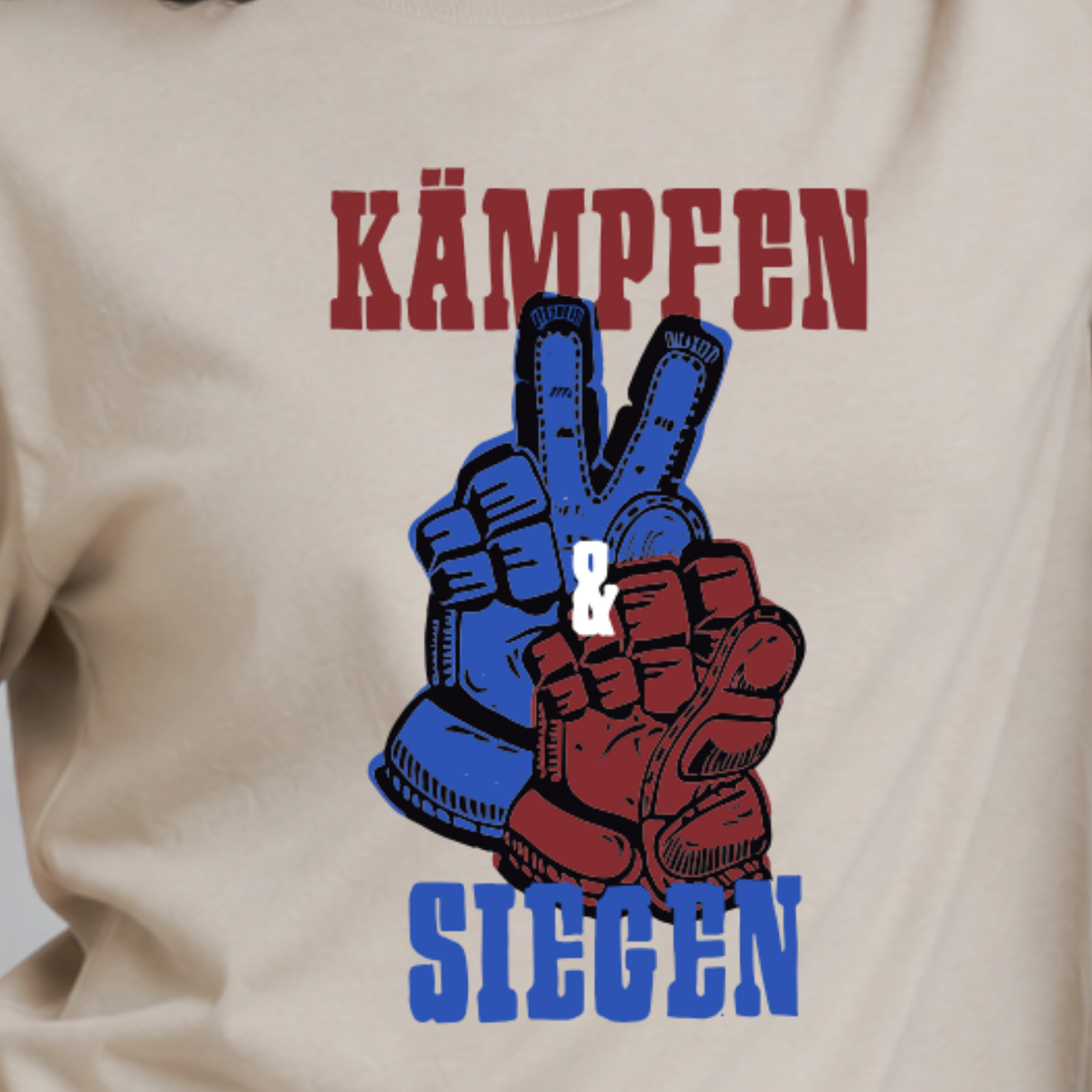 "KÄMPFEN UND SIEGEN" Dropping Gauntlets X The Squad Ladies T-Shirt