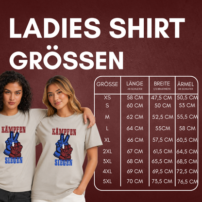 "KÄMPFEN UND SIEGEN" Dropping Gauntlets X The Squad Ladies T-Shirt