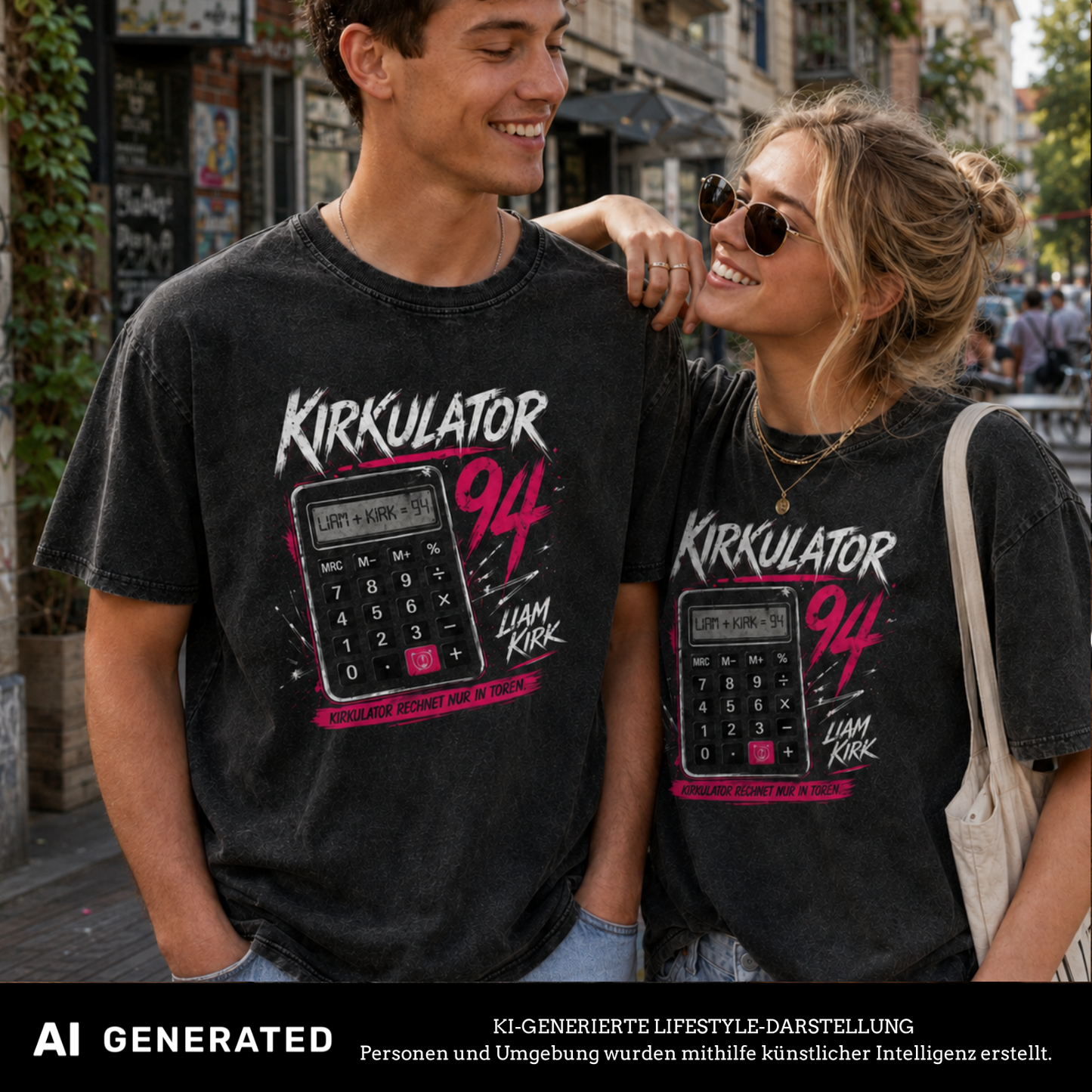 Kirkulator Oversized Shirt Liam Kirk X The Squad