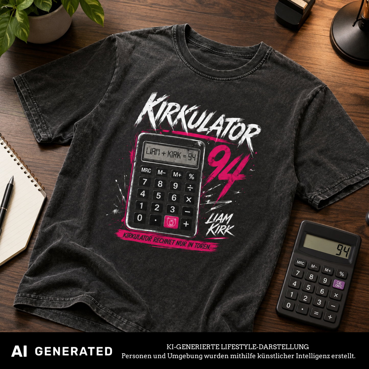 Kirkulator Oversized Shirt Liam Kirk X The Squad