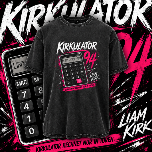 Kirkulator Oversized Shirt Liam Kirk X The Squad