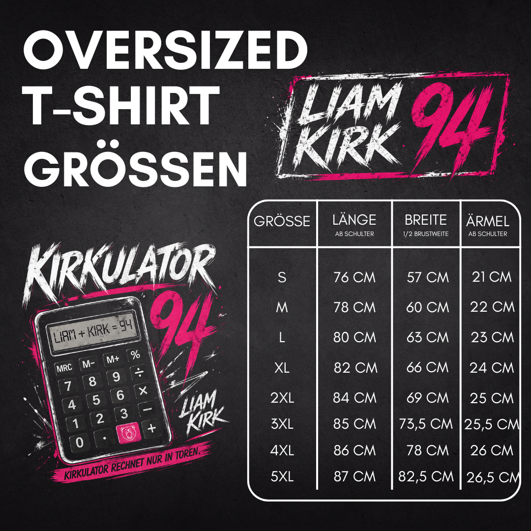 Kirkulator Oversized Shirt Liam Kirk X The Squad