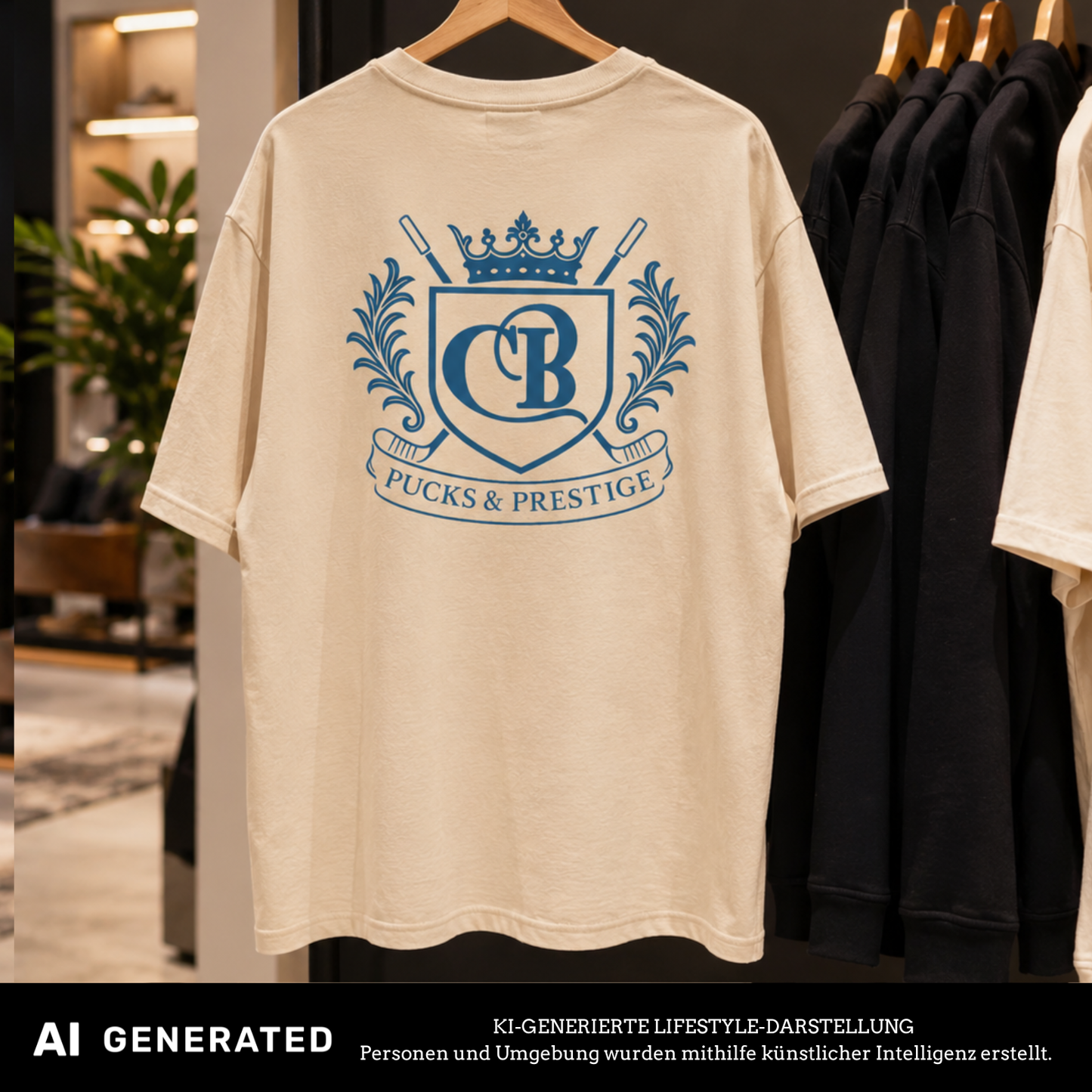 Pucks & Prestige Oversized Shirt Cody Brenner X The Squad