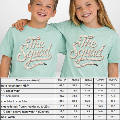 "LACES" The Squad Kids T-Shirt