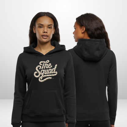 "HOCKEY LACES" The Squad Ladies Heavy Hoody