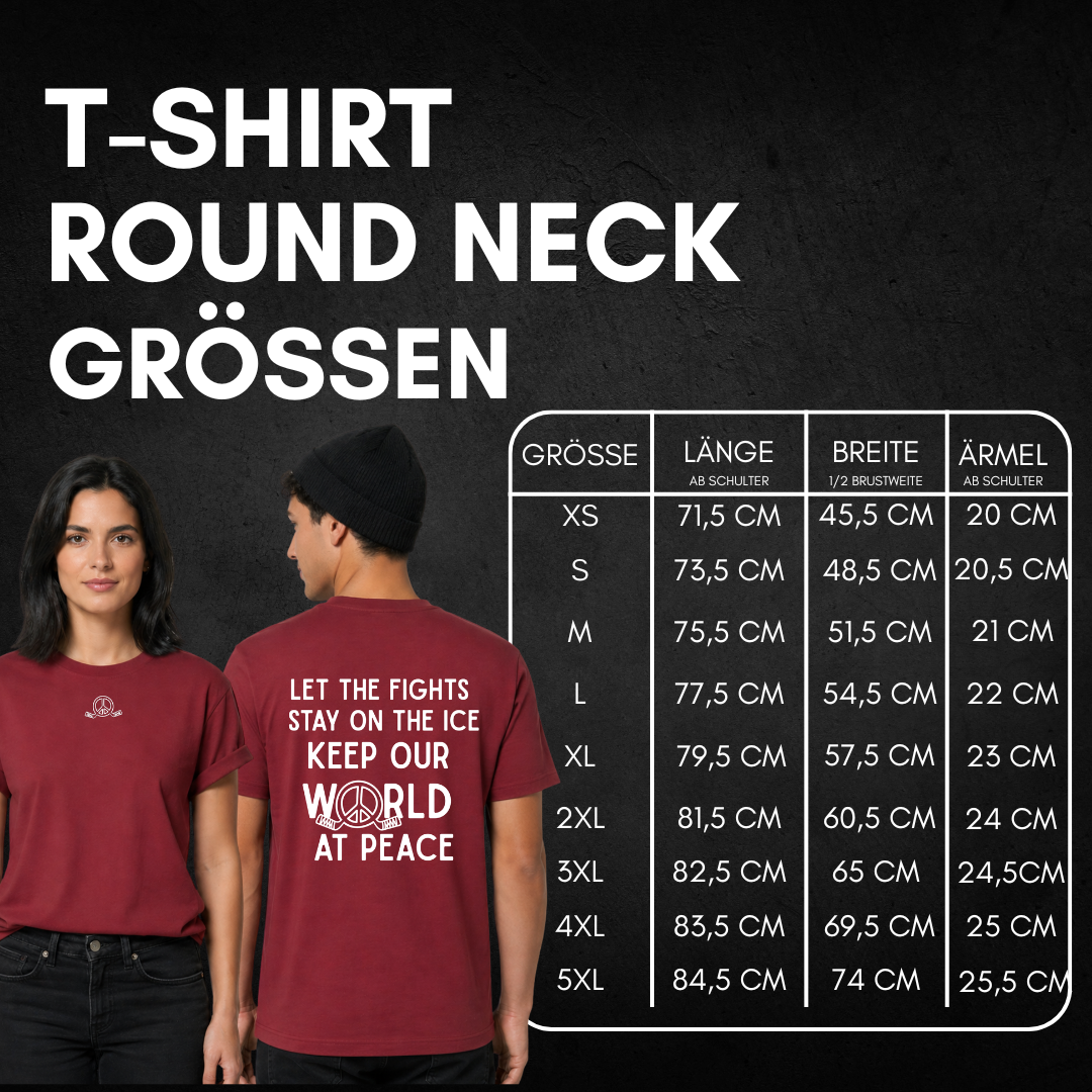 "LET THE FIGHTS STAY ON THE ICE" The Squad Hockey  T-Shirt
