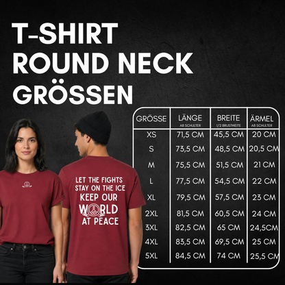 "LET THE FIGHTS STAY ON THE ICE" The Squad Hockey  T-Shirt