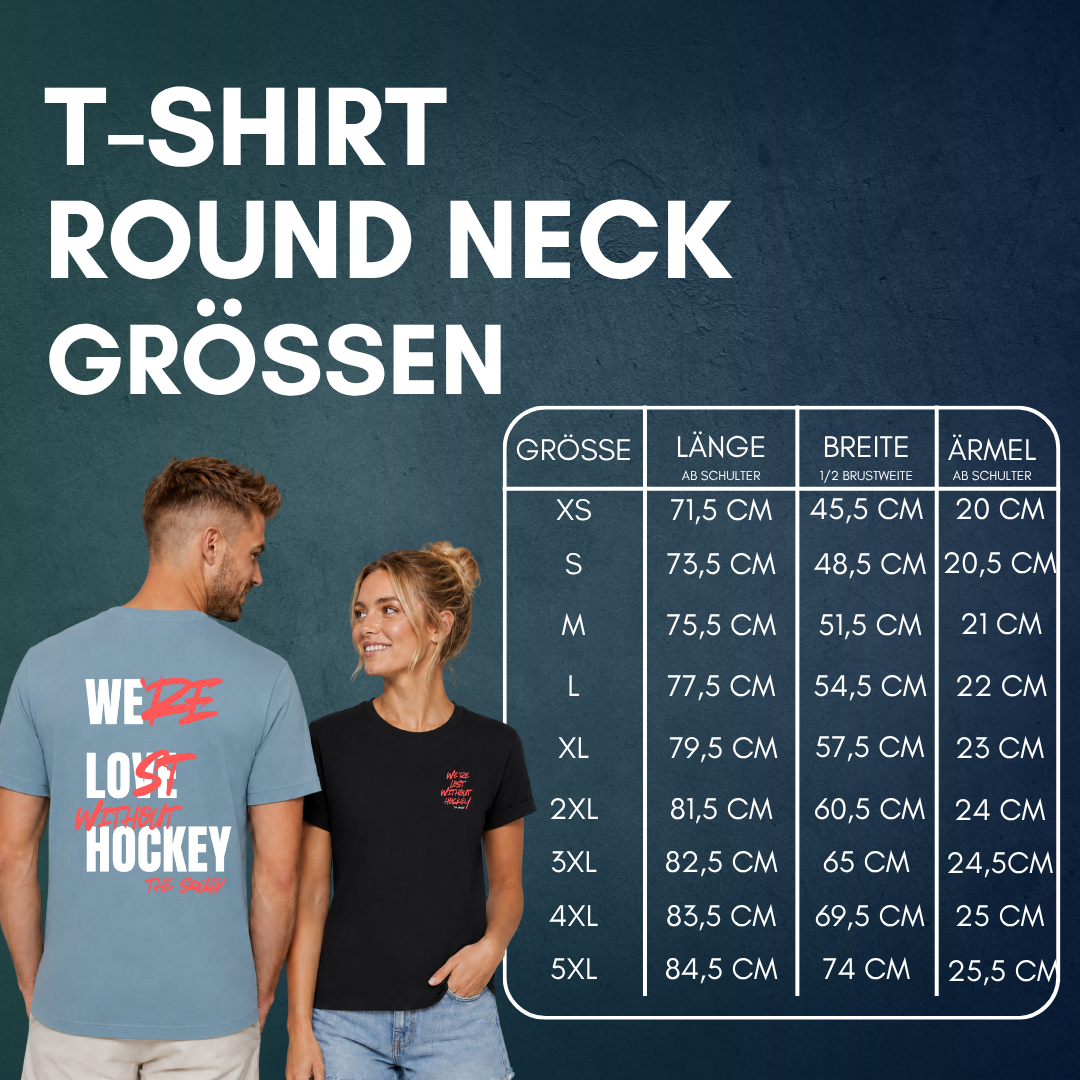 "LOST WITHOUT HOCKEY" The Squad Hockey T-Shirt in 2 Farben