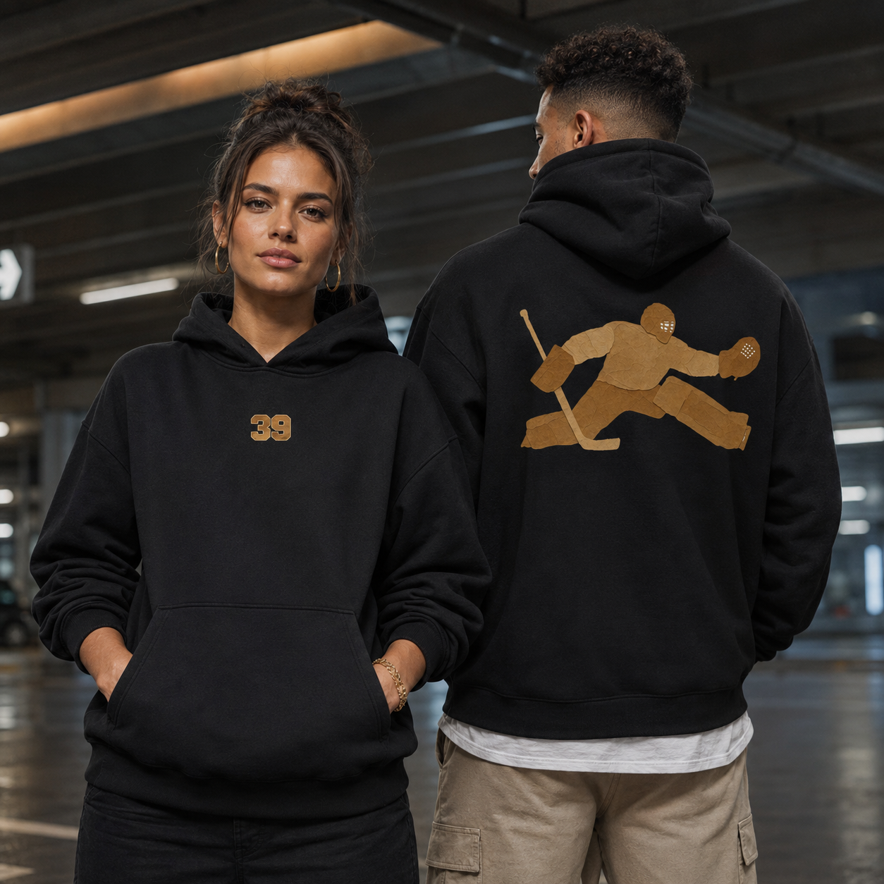 Last Stop @39 Oversized Hoody Steve Majher X The Squad