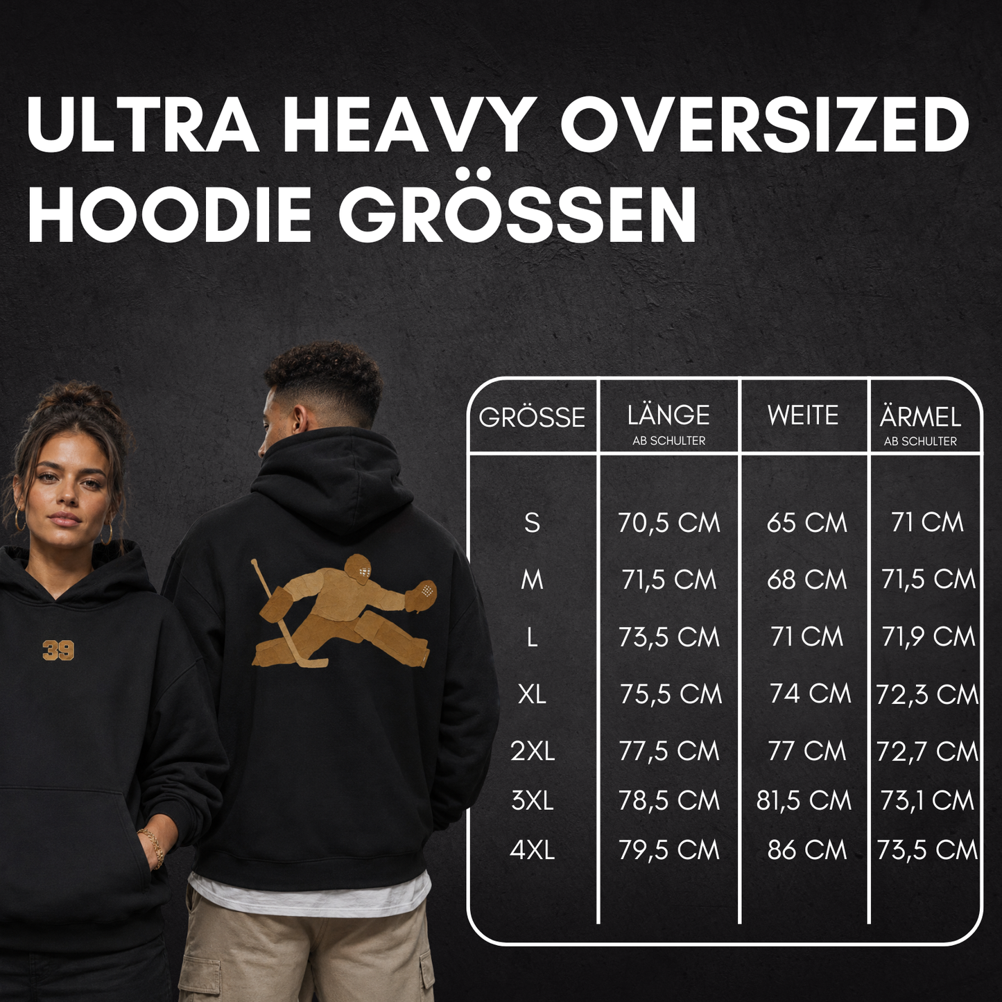 Last Stop @39 Oversized Hoody Steve Majher X The Squad