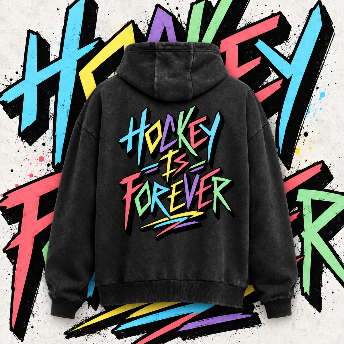 Late to the Party Vintage Hoody