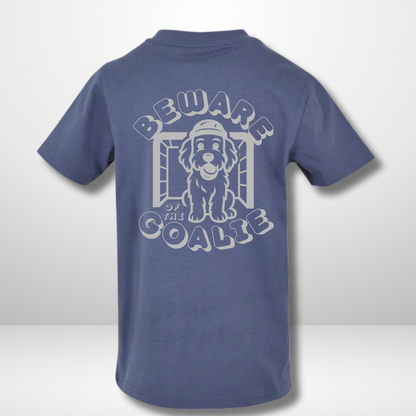 Leon & Bodie Hungerecker "Beware of the Goalie" Kids T-Shirt