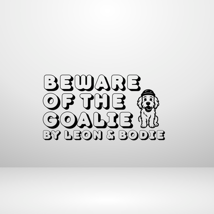 Leon & Bodie Hungerecker "Beware of the Goalie" Kids T-Shirt