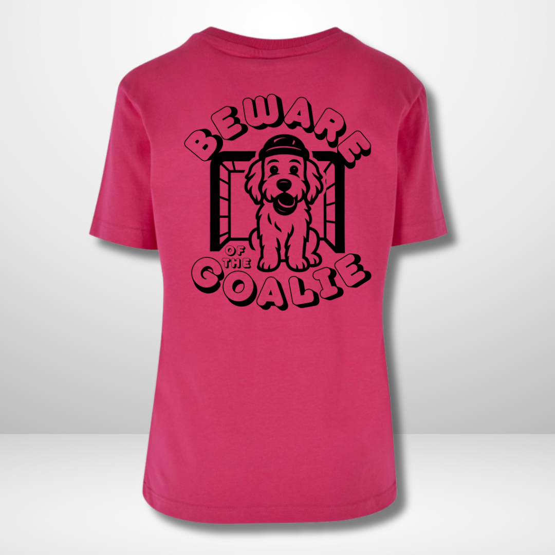 Leon & Bodie Hungerecker "Beware of the Goalie "Ladies Shirt