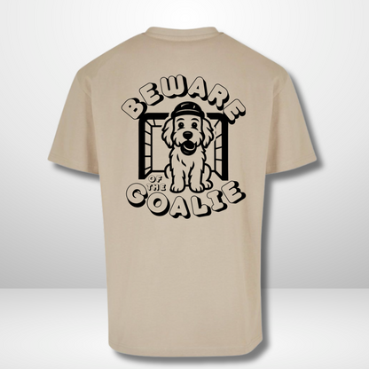 Leon & Bodie Hungerecker "Beware of the Goalie" Oversized Shirt