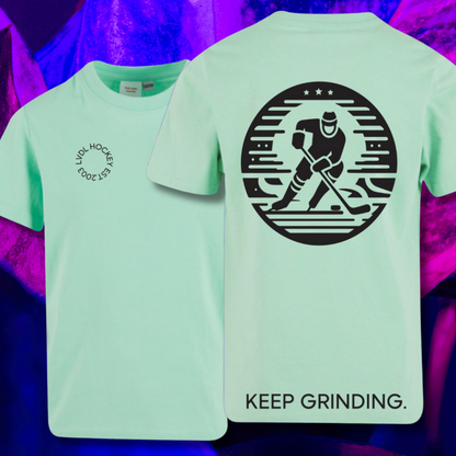 Leon van der Linde "keep grinding" Kids Shirt