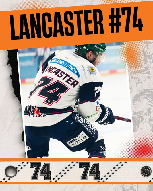 #74 Eishockey Armband Les Lancaster #74 - GAMECODE Lace Armband