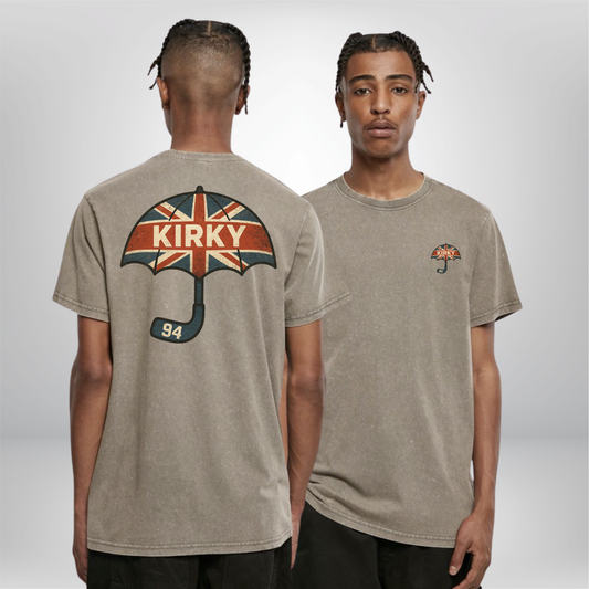 Liam Kirk "Umbrella" Acid Washed Tee