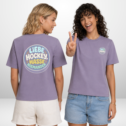 "LIEBE HOCKEY" The Squad Hockey Ladies Loose Fit Tee