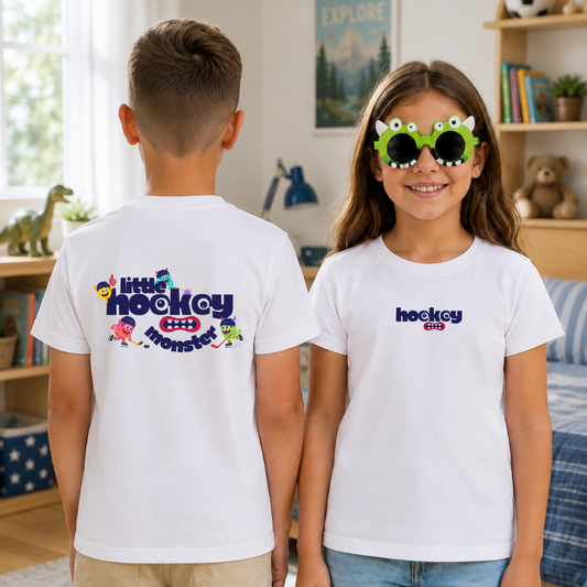 Little Hockey Monster Kids Shirt
