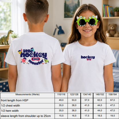 Little Hockey Monster Kids Shirt